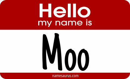 Hello my name is Moo png download