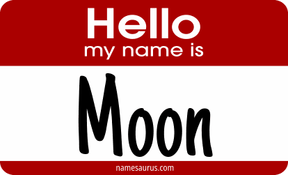 Hello my name is Moon png download