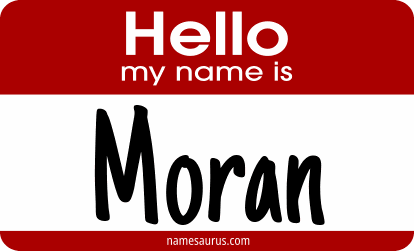 Hello my name is Moran png download
