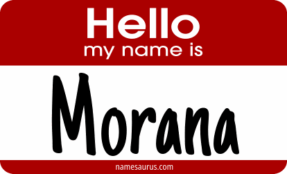 Hello my name is Morana png download
