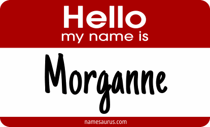 Hello my name is Morganne png download