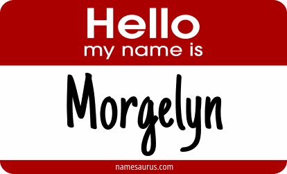Hello my name is Morgelyn png download