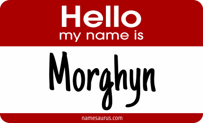 Hello my name is Morghyn png download