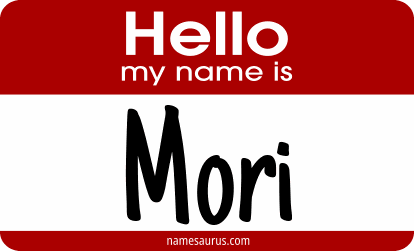 Hello my name is Mori png download