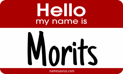 Hello my name is Morits png download