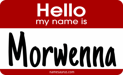 Hello my name is Morwenna png download