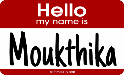 Hello my name is Moukthika png download