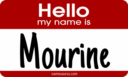 Hello my name is Mourine png download