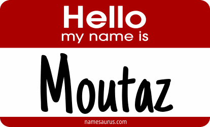 Hello my name is Moutaz png download