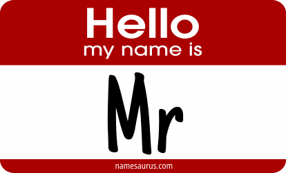 Hello my name is Mr png download
