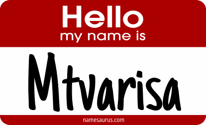 Hello my name is Mtvarisa png download