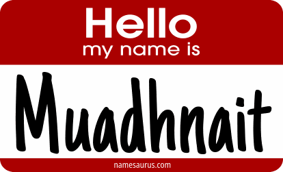 Hello my name is Muadhnait png download