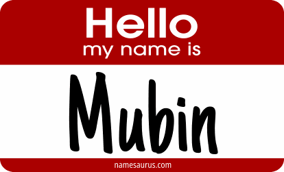 Hello my name is Mubin png download