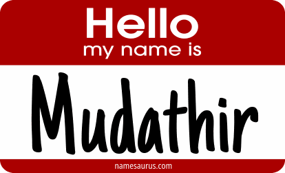 Hello my name is Mudathir png download