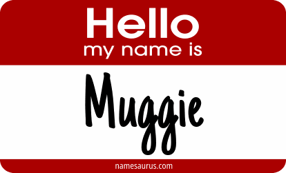 Hello my name is Muggie png download