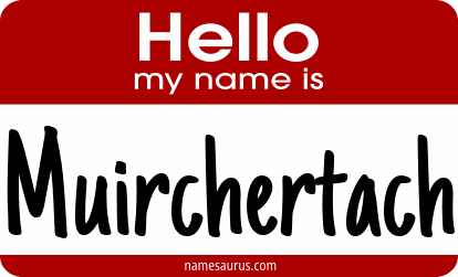 Hello my name is Muirchertach png download