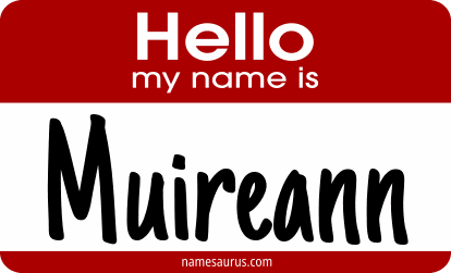 Hello my name is Muireann png download