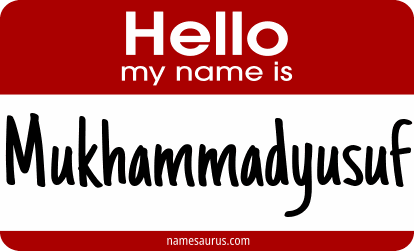 Hello my name is Mukhammadyusuf png download