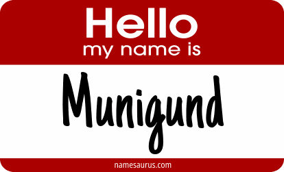 Hello my name is Munigund png download