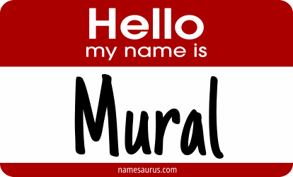 Hello my name is Mural png download