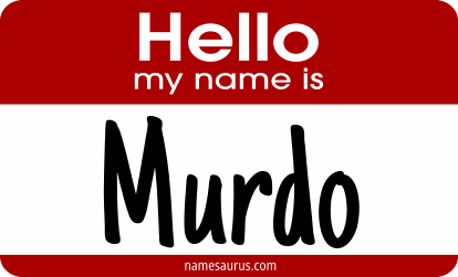 Hello my name is Murdo png download