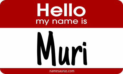 Hello my name is Muri png download