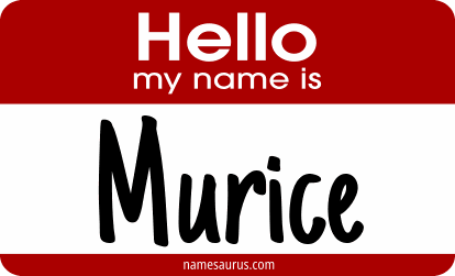 Hello my name is Murice png download