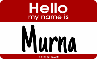 Hello my name is Murna png download