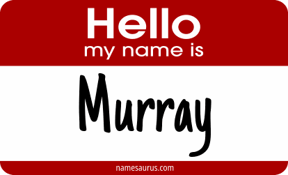 Hello my name is Murray png download
