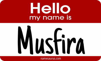 Hello my name is Musfira png download