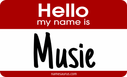 Hello my name is Musie png download