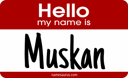 Hello my name is Muskan png download
