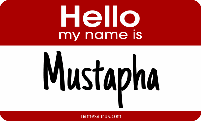 Hello my name is Mustapha png download