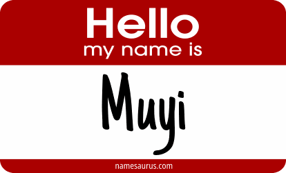 Hello my name is Muyi png download