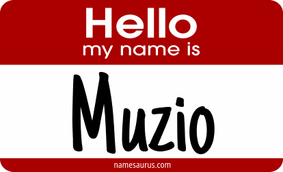 Hello my name is Muzio png download