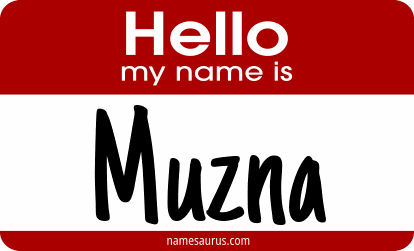Hello my name is Muzna png download
