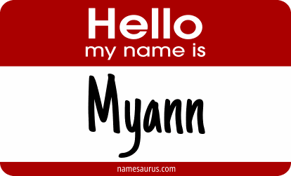 Hello my name is Myann png download
