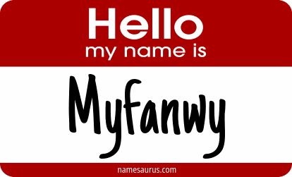 Hello my name is Myfanwy png download