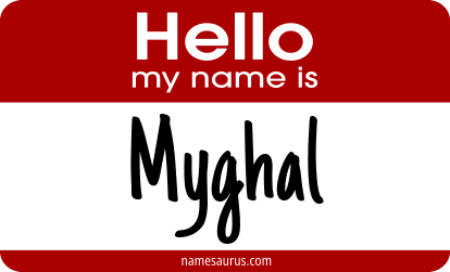 Hello my name is Myghal png download