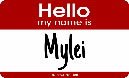 Hello my name is Mylei png download