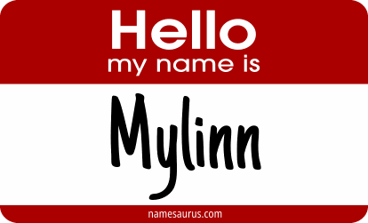 Hello my name is Mylinn png download