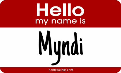 Hello my name is Myndi png download