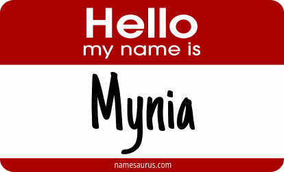 Hello my name is Mynia png download