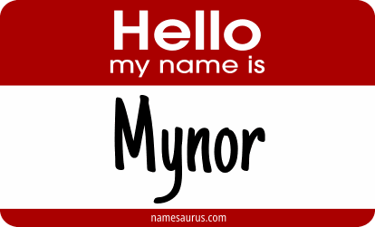 Hello my name is Mynor png download