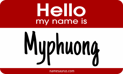 Hello my name is Myphuong png download