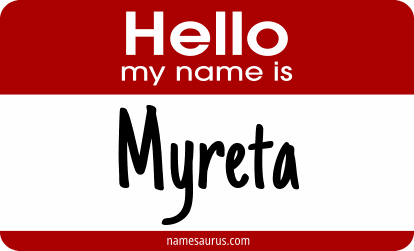 Hello my name is Myreta png download