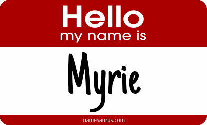 Hello my name is Myrie png download