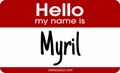 Hello my name is Myril png download