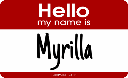 Hello my name is Myrilla png download