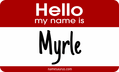 Hello my name is Myrle png download